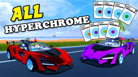 jailbreak hyperchrome value list|hyper colors jailbreak values.